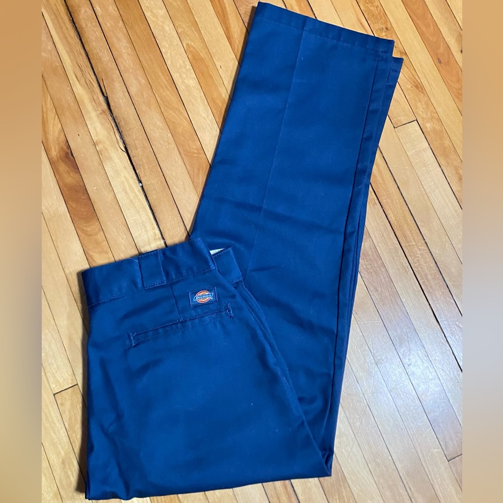 Dickies Men's Navy Blue Pants